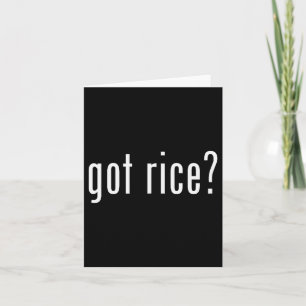Carte Meme asiatique drôle de riz obtenu 