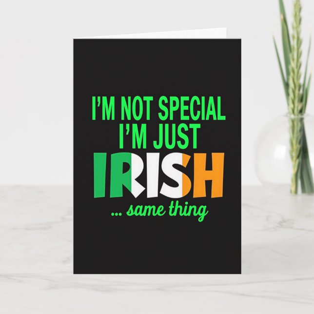 Carte Même Chose Irlandais (Devant)