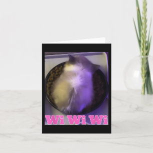 Carte Mème de chat Wiwiwi