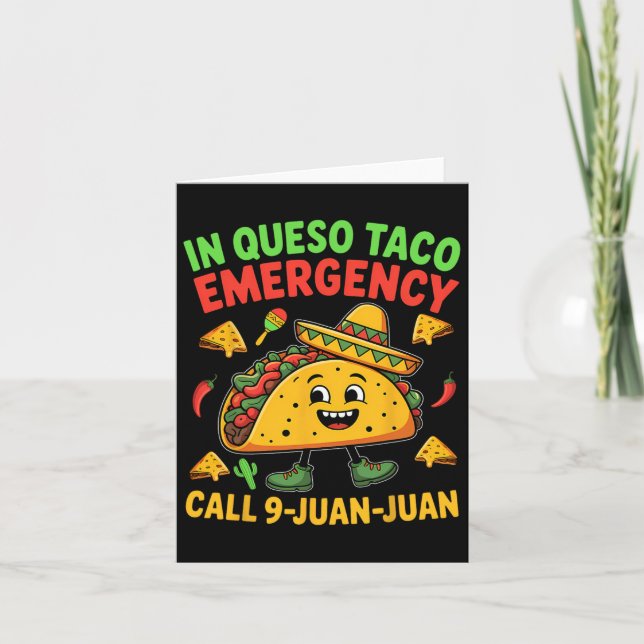 Carte Mème de citation drôle Cinco De Mayo Fiesta mexica (Devant)