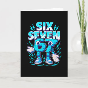 Carte Mème drôle 67 Six Sept 6 7 Garçons italiens Brainr