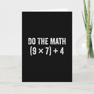 Carte Mème drôle fais les maths 67 
