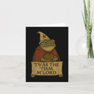 Carte Mème Drôle Tee - shirts Tis Tism Mlord
