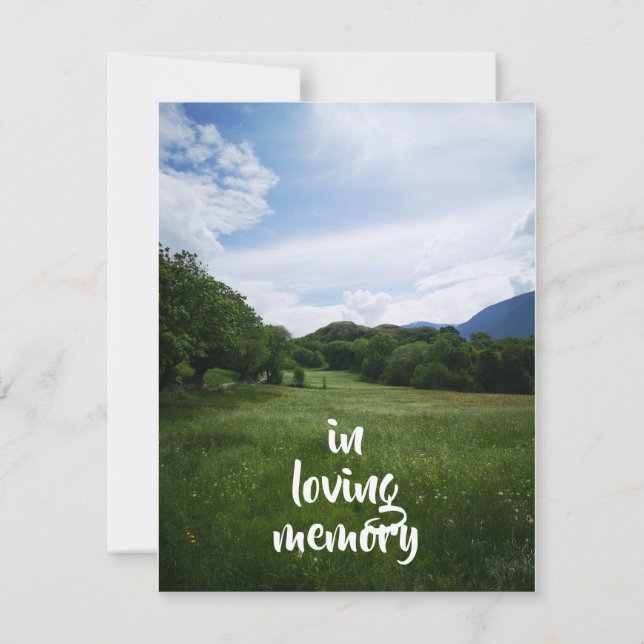 carte mémoire champ et ciel 2 (Devant)