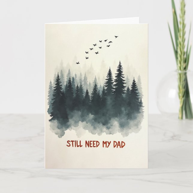 Carte Mémoire Misty Forest Dads (Devant)