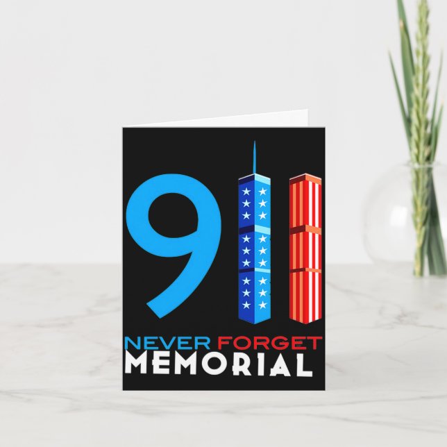 Carte mémorial 911 mémorial 911  (Devant)