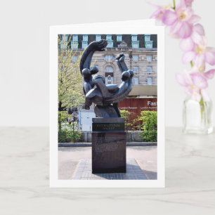 Carte Mémorial de la Brigade internationale aux Jubilee 