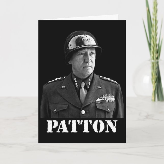 Carte Mémorial de la victoire de George Patton de la Sec (Devant)