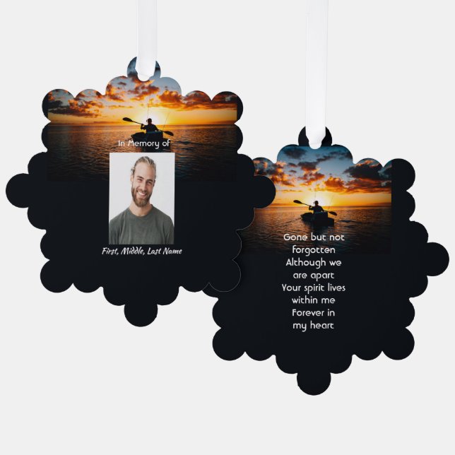 Carte Memorial Pocket Card Kayaking Sport (Recto/Verso)