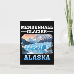 Carte Mendenhall Glacier Alaska Camping de Randonnée ext