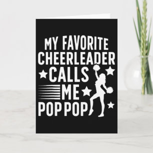Carte Meneur de jeu Pop Pop Cheerleader Pop Pop Cheerlea