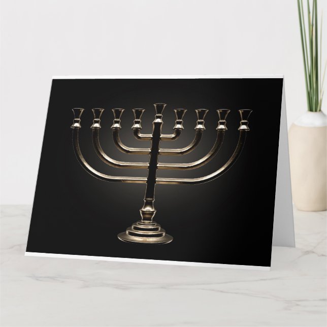 Carte Menorah Casting (Devant)