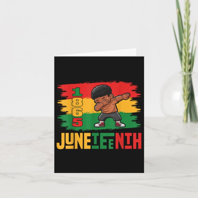 Carte Mens JunetDix Se Souvenir De Mes Ancêtres Pour Afr (Devant)
