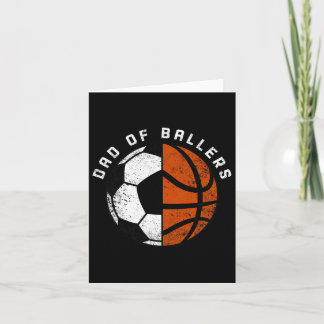 Carte Mens Papa Of Byllers Fun Soccer Bysketbyll Papa