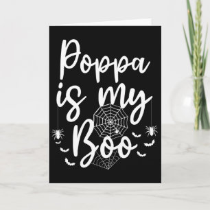 Carte Mens Poppa Est Mon Boom Correspondant Famille Hall