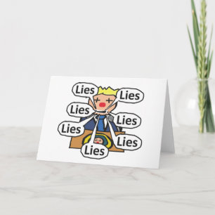 Carte Mensonges clownesques