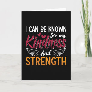 Carte Mental Health Kindness And Strength Anxie Anxiety