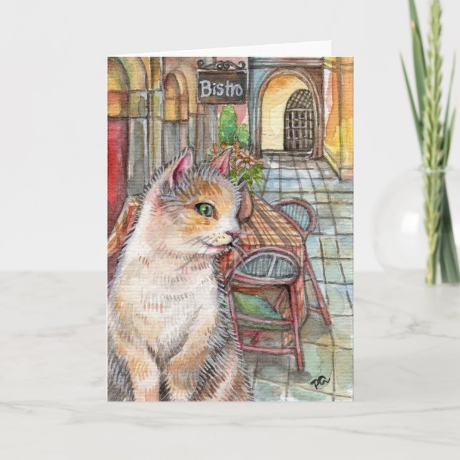 Carte Meow en face du Bistro (Devant)