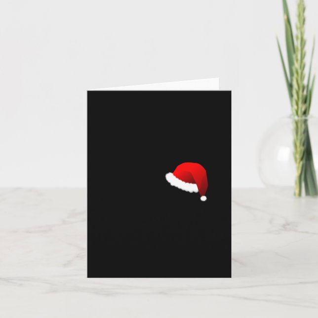 Carte Meowy Christmas Funny Cat Humorous  (Devant)