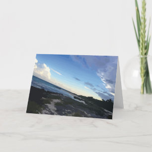 Carte mer des Caraïbes Mexique Plage Océan bleu Ciel