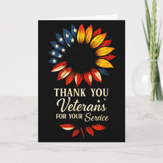 Carte Merci aux vétérans Jour des vétérans militaires du