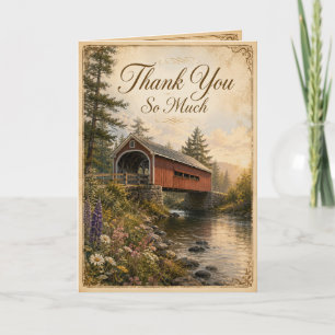Carte Merci beaucoup Pont de la Nouvelle-Angleterre vint