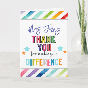 Carte merci bénévolat de faire un autre