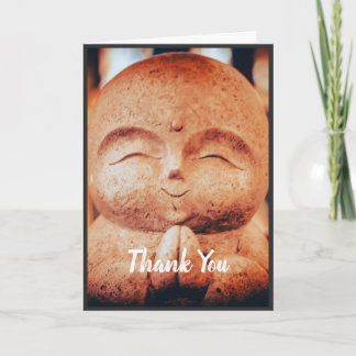 Carte Merci Bouddha heureux