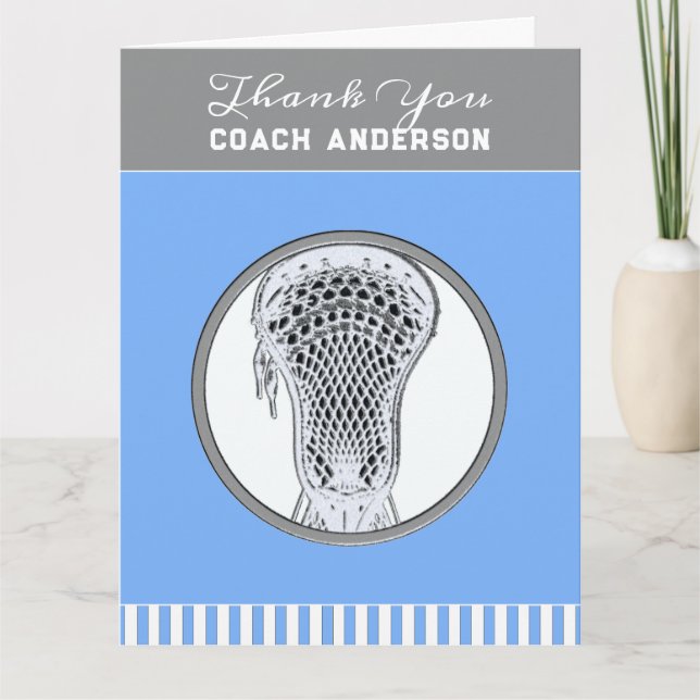 Carte Merci Coach Lacrosse (Devant)