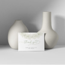 Merci de Fête des mariées floral classique