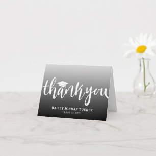 Carte Merci de graduation de l'Ombre Noir de Script Mode