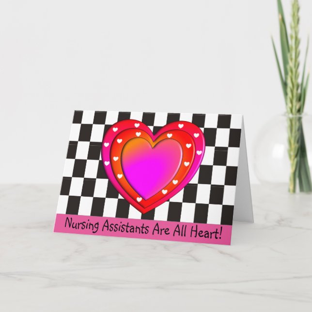 Carte Merci de l'adjoint aux soins infirmiers (Devant)