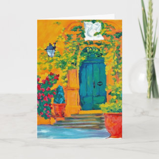 Carte Merci de m'accueillir dans votre maison