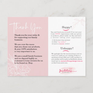 carte Merci des médias sociaux. Avis d'entreprise.