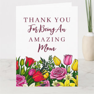Carte Merci d'être une maman incroyable