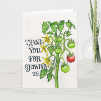 Carte Merci d'être venu