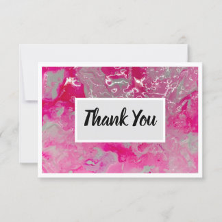 Carte Merci Flat 3,5 po x 5 po - Rose