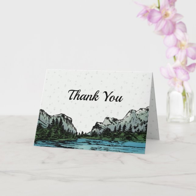Carte Merci inspiré par Yosemite (Orchidée)