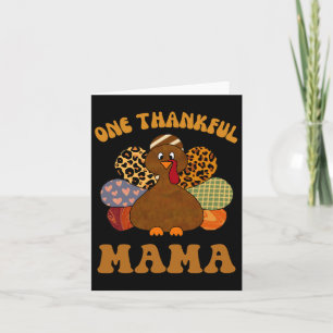 Carte Merci Mama Pour Les Femmes Chute Mère Thanksgiving