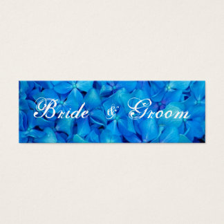Carte Merci Mariage Blue Hydrangea