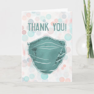 Carte merci masque visage