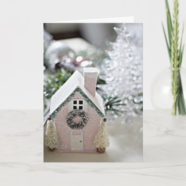 CARTE ***MERCI NOËL / BONHEUR EN NOUVELLE ANNÉE*** (Devant)