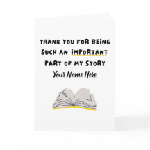 Merci | Nom personnalisé Cute | Une Partie De Mon