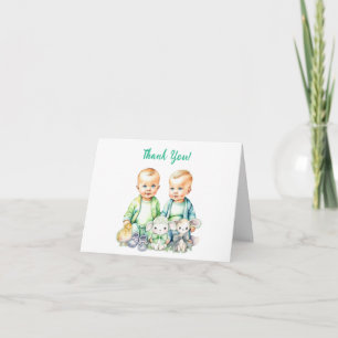 Carte Merci Notes pour un cadeau de Baby shower