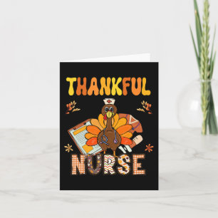 Carte Merci Nurse Super Thanksgiving Nurse Turquie