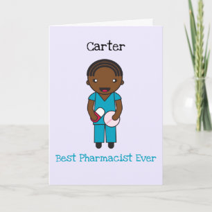 Carte Merci personnalisé des travailleurs de la santé Ch