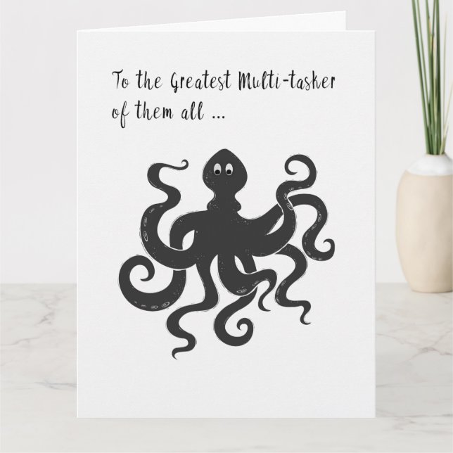 Carte Merci pour tout ce que vous faites ! (Devant)