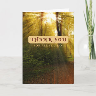 Carte Merci Pour Tout Ce Que Vous Faites (Philippiens 1: