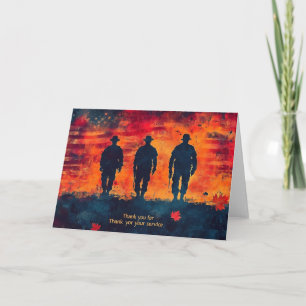 Carte Merci pour votre service