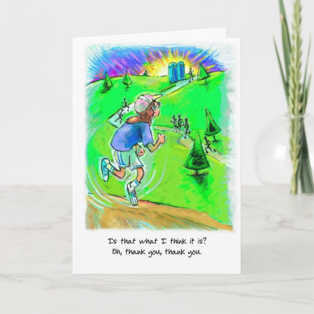 Carte Merci - Race Port-o-Johns (Devant)